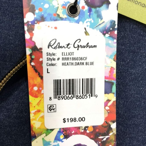 Robert Graham Elliot 1/4 Zip Sweater - Picture 8 of 8